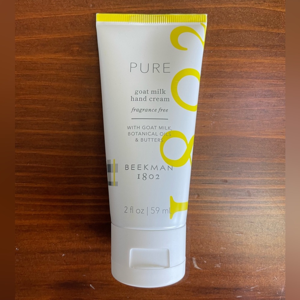 New Beekman 1802 Pure Goat Milk Hand Cream